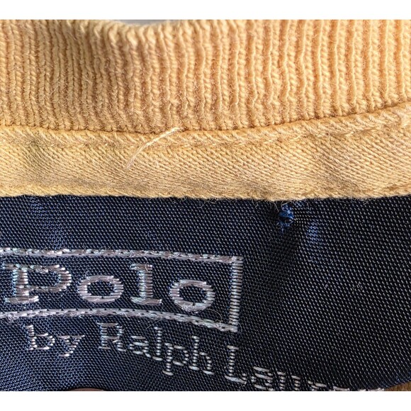 Polo Ralph Lauren T Shirts (2) Men's XL Yellow & Brown Crew Neck Shirts W/Flaws - Picture 3 of 9